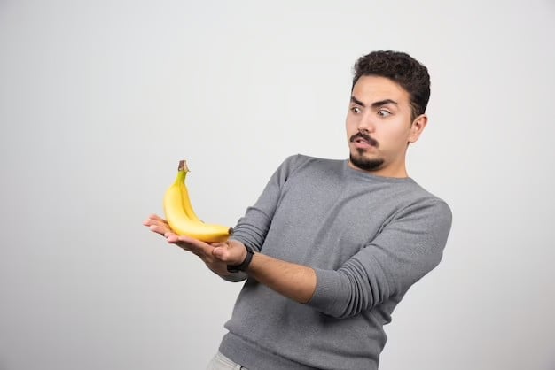 Homem com banana