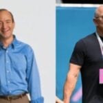 Jeff Bezos antes e depois