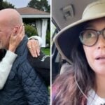 Bruce Willis e esposa e desabafo de esposa no instagram