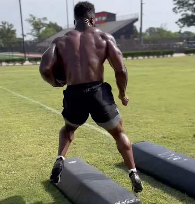 Músculos de Elijah Holyfield