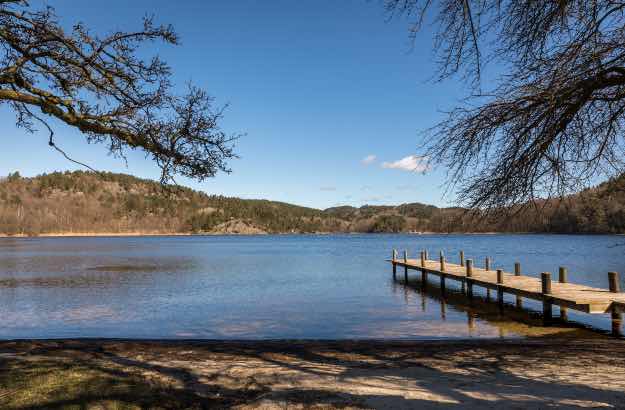 Lago de água doce