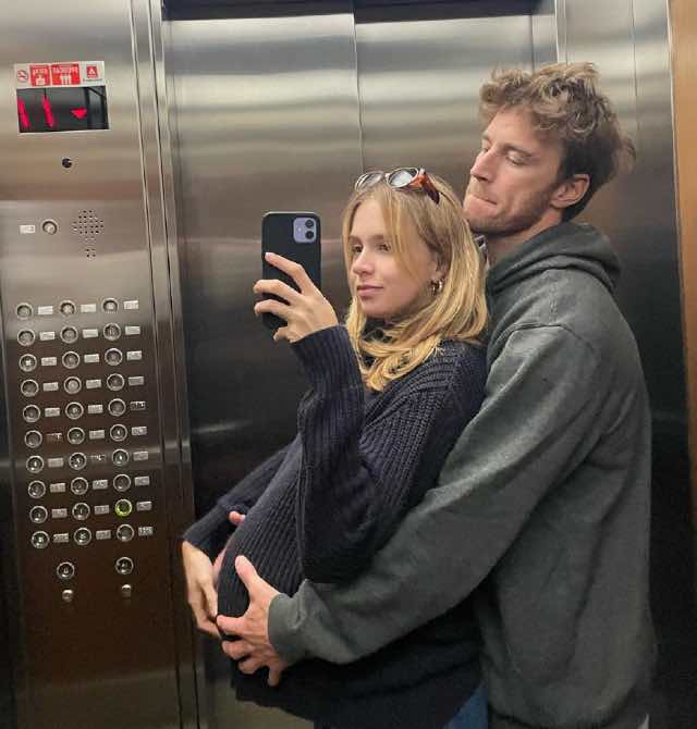 Isabella com marido