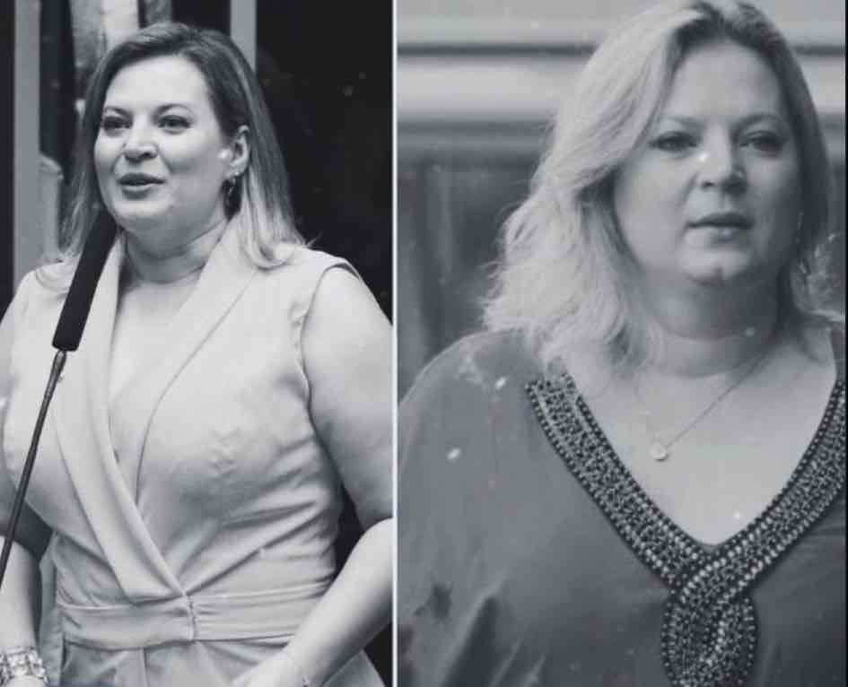 Joice Hasselmann aos 40 anos antes de emagrecer mais de 20 kg