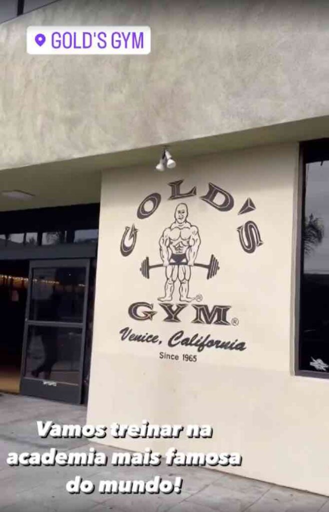 Academia Gold`s Gym EUA 