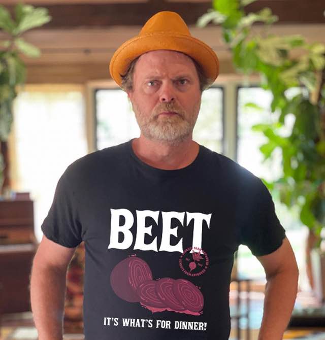 Rainn Wilson, post Instagram 