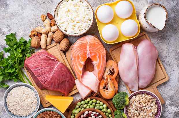 Alimentos sauváveis, ricos em proteínas 