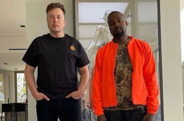 Kanye e Elon Musk 