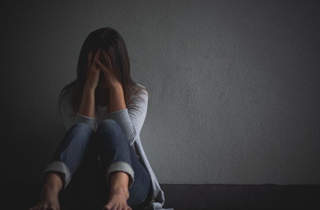 Mulher com depressão