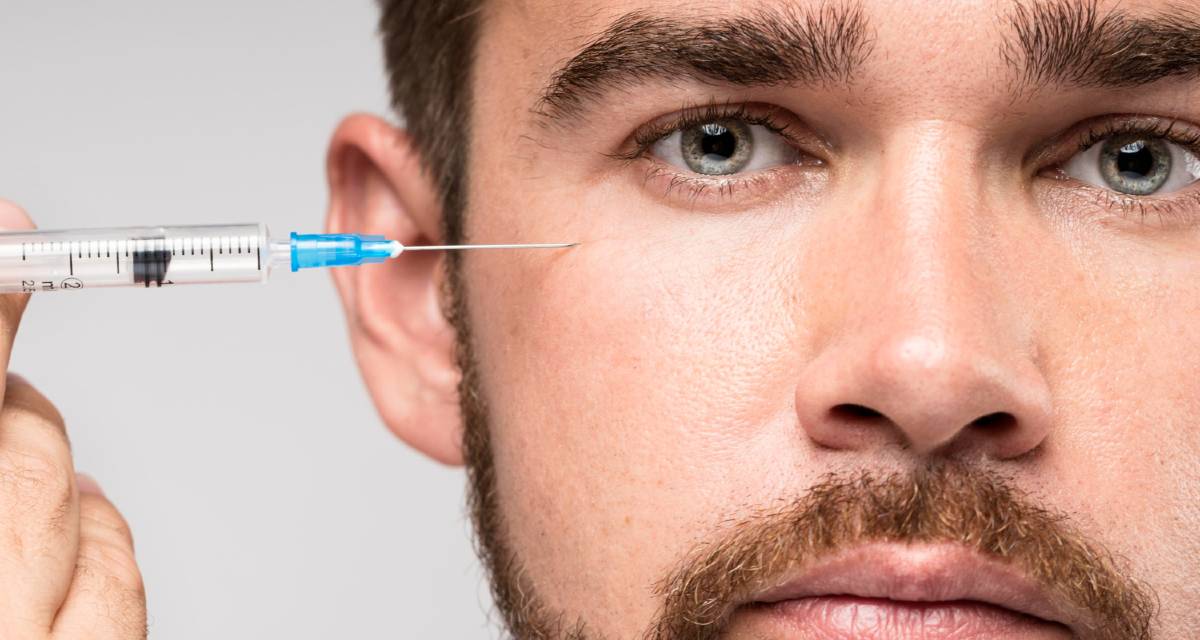 Botox em homem