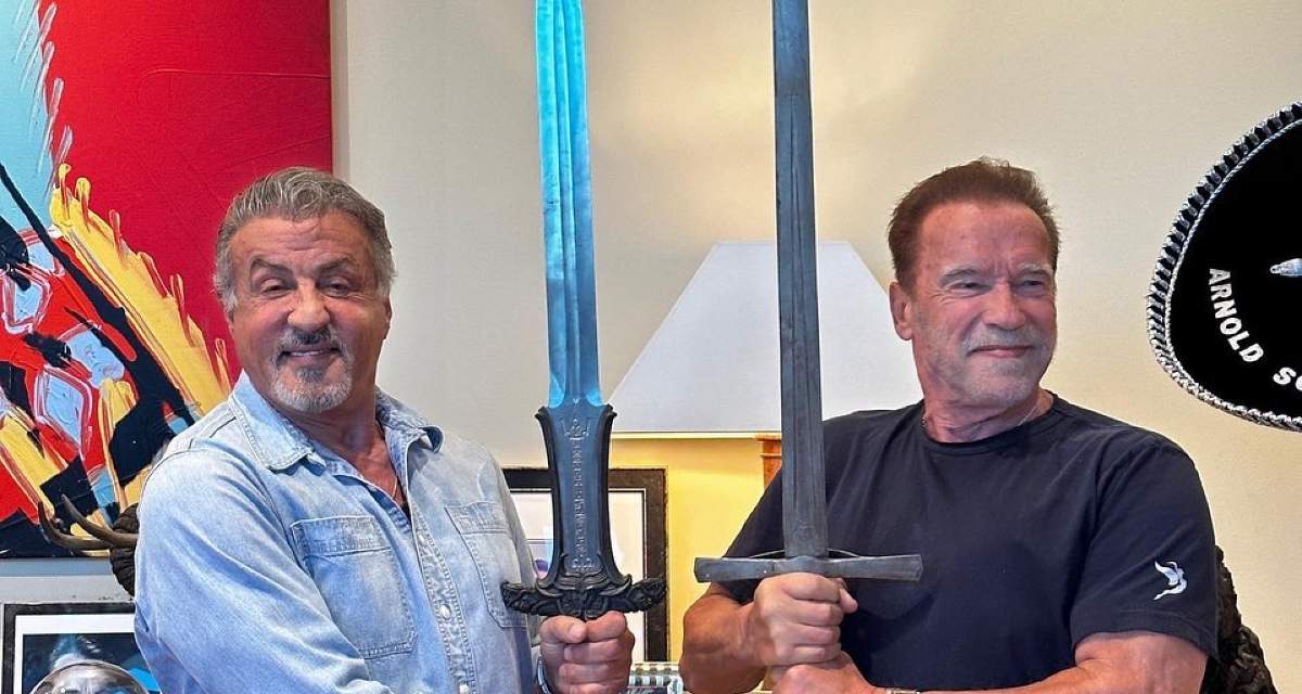 Arnold Schwarzenegger e Sylvester Stallone