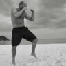 Jason Statham treinando, post Instagram