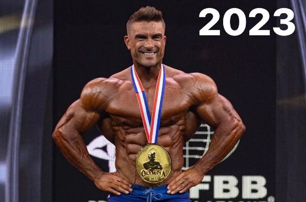 Ryan Terry, campeão da categoria men's physique, Olympia 2023 