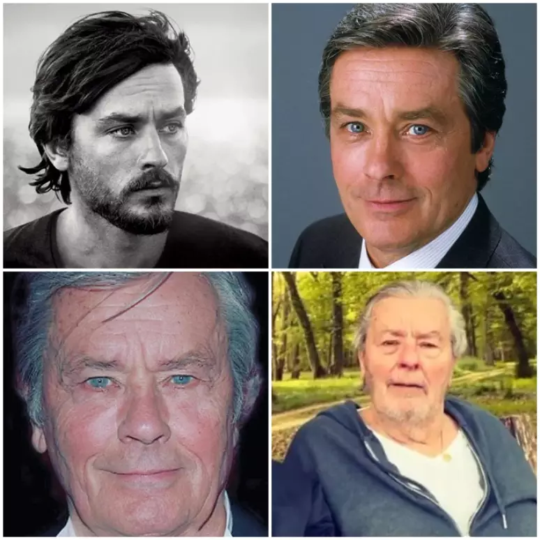 Montagem Alain Delon