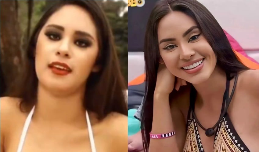 Antes e depois Isabelle BBB