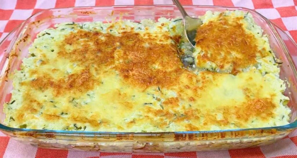 Gratinado de abobrinha