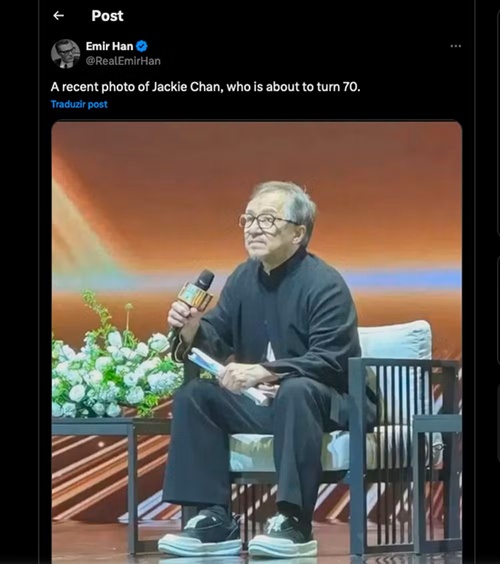 Jackie Chan twitter