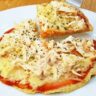 Pizza low carb de frigideira
