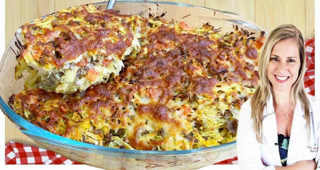 Assado de carne moída
