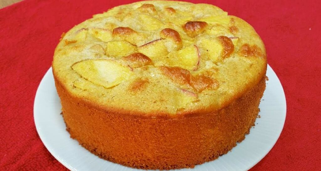 Bolo de maçã