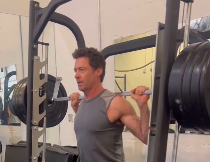 Treino de Jugh Jackman