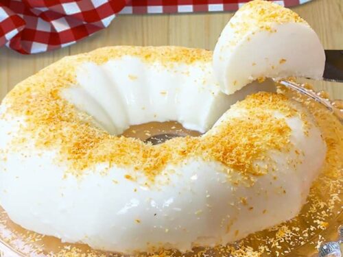Manjar de coco low carb
