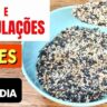 Mix de sementes com gelatina
