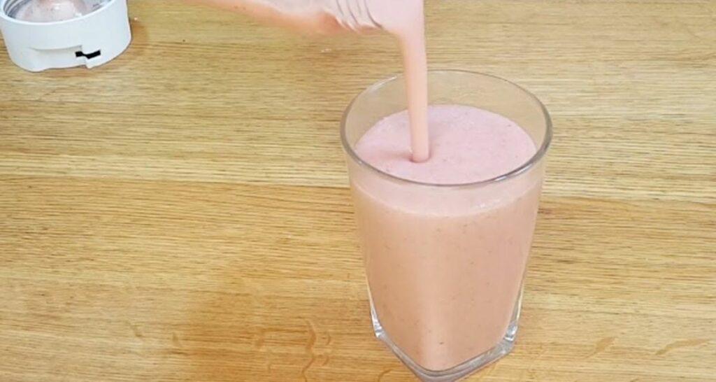 Vitamina de berinjela com maçã