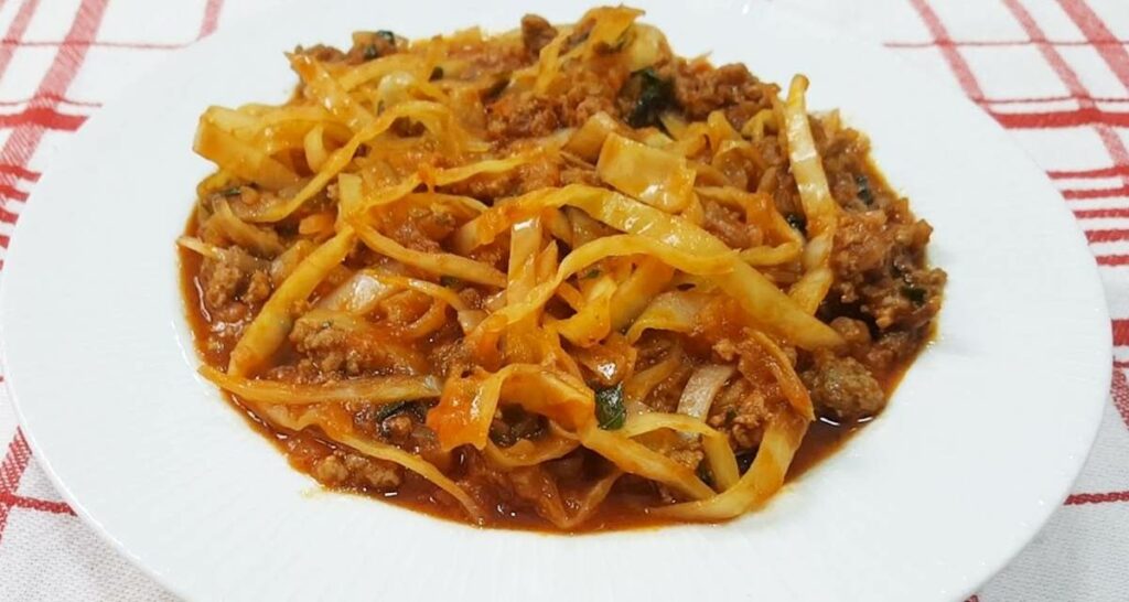 Macarrão low carb