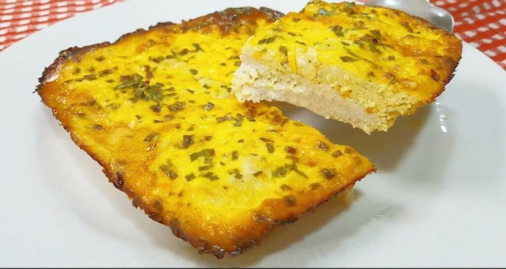 Torta salgada fit
