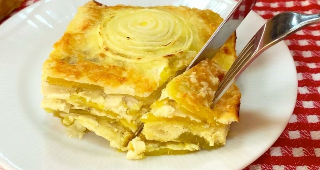 Lasanha de batata-doce