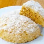 Bolo de fubá com aveia