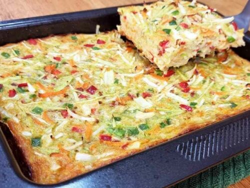 Torta de vegetais