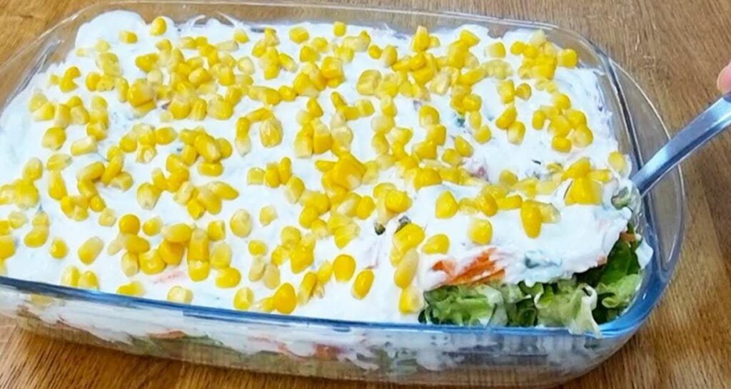 Salada de atum com molho