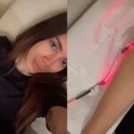 Anitta faz terapia tecnológica com laser; conheça