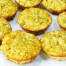 Bolinho de brócolis com atum