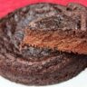 Bolo de banana com chocolate