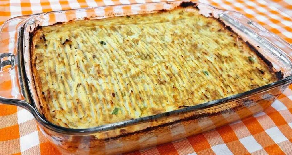 Couve-flor com repolho de forno