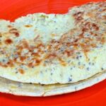 Crepe de ovo com tapioca