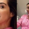 Após 7 dias, ex-"BBB" Deniziane mostra resultado da rinoplastia: "Encantada"