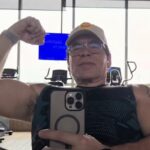 Leandro Hassum exibe braço musculoso e se recusa a faltar academia: "Treino é tratamento"