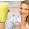 Suco de chá verde com gengibre e mel