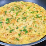 Ovos com vegetais