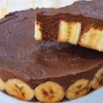 Torta de chocolate com banana