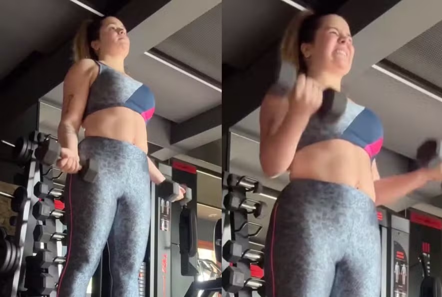 Viih Tube posta antiga antes de tratamentos e musculação: "Sou minha própria meta"