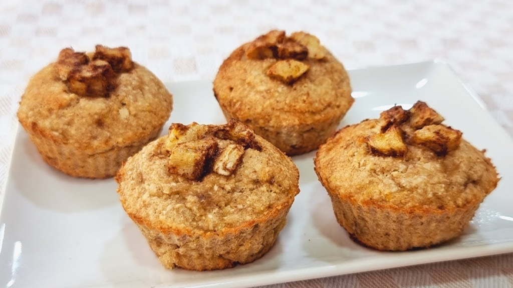 Só 3 ingredientes! Delícia sem trigo, açúcar, leite e ovo no lanche ou café da manhã - Fácil demais!