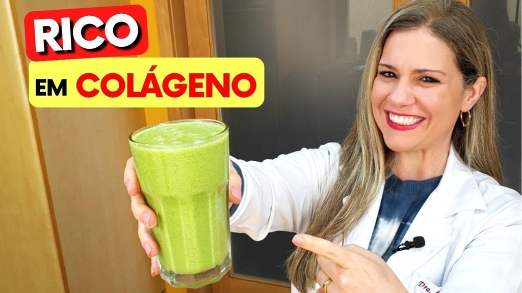 Nutricionista ensina suco de colágeno! Poderoso para pele, cabelos e articulações