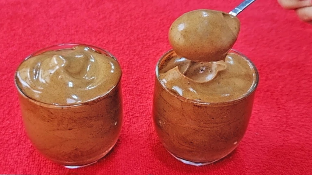 Delícia sem açúcar de 3 ingredientes! Sem leite, farinha ou gordura - Fácil e poucas calorias!