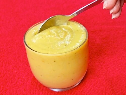 Só 2 ingredientes! Delícia sem açúcar, sem farinha e sem leite - Fácil e 100% natural