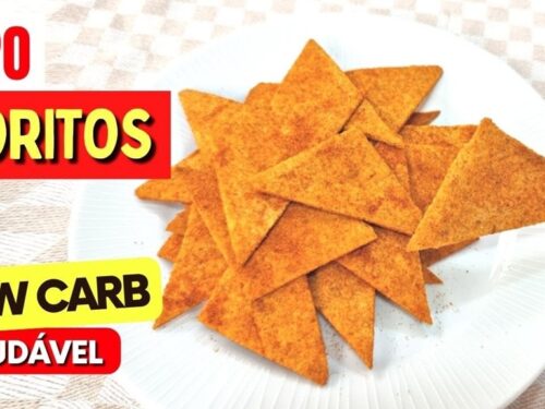 É tipo doritos, mas saudável e zero carboidratos - Fácil, crocante e delicioso (low carb)