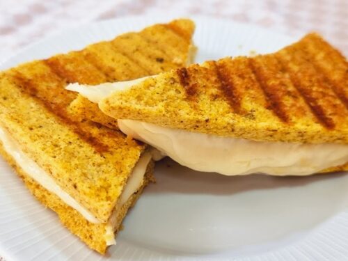 Substitua o pão com zero carboidratos! Só 3 minutos, fácil, gostoso, barato e rico em fibras (low carb)